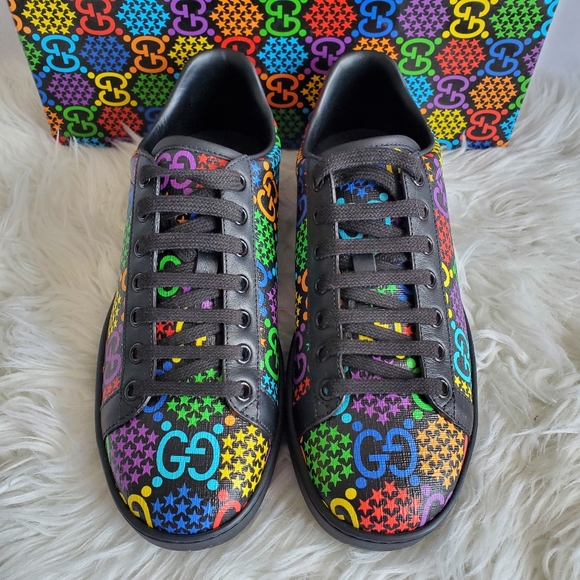 🔥Limited Edition🔥 Gucci Ace Psychedelic - Picture 2 of 6
